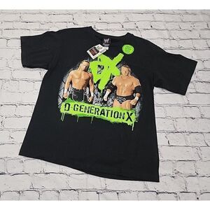 WWE D Generation X Glow in the Dark T-Shirt Large NEW NWT RARE